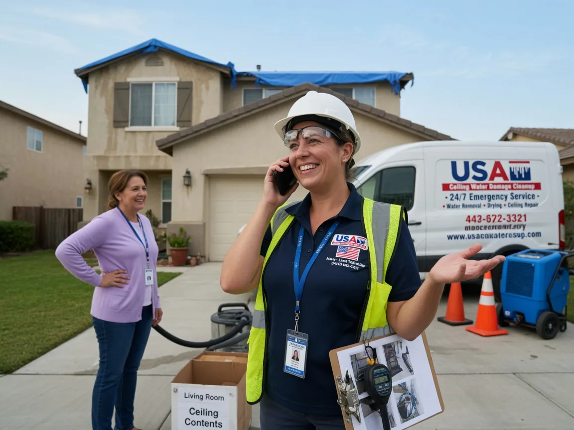 Ceiling Water Damage Restoration Marietta, OK FAQs